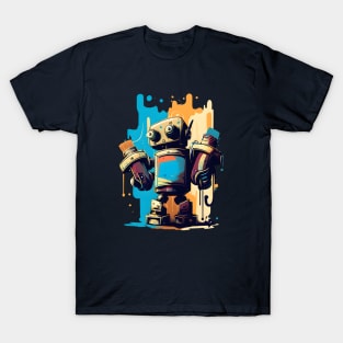 Tag Team: Graffiti Bot's Double Marker Magic T-Shirt